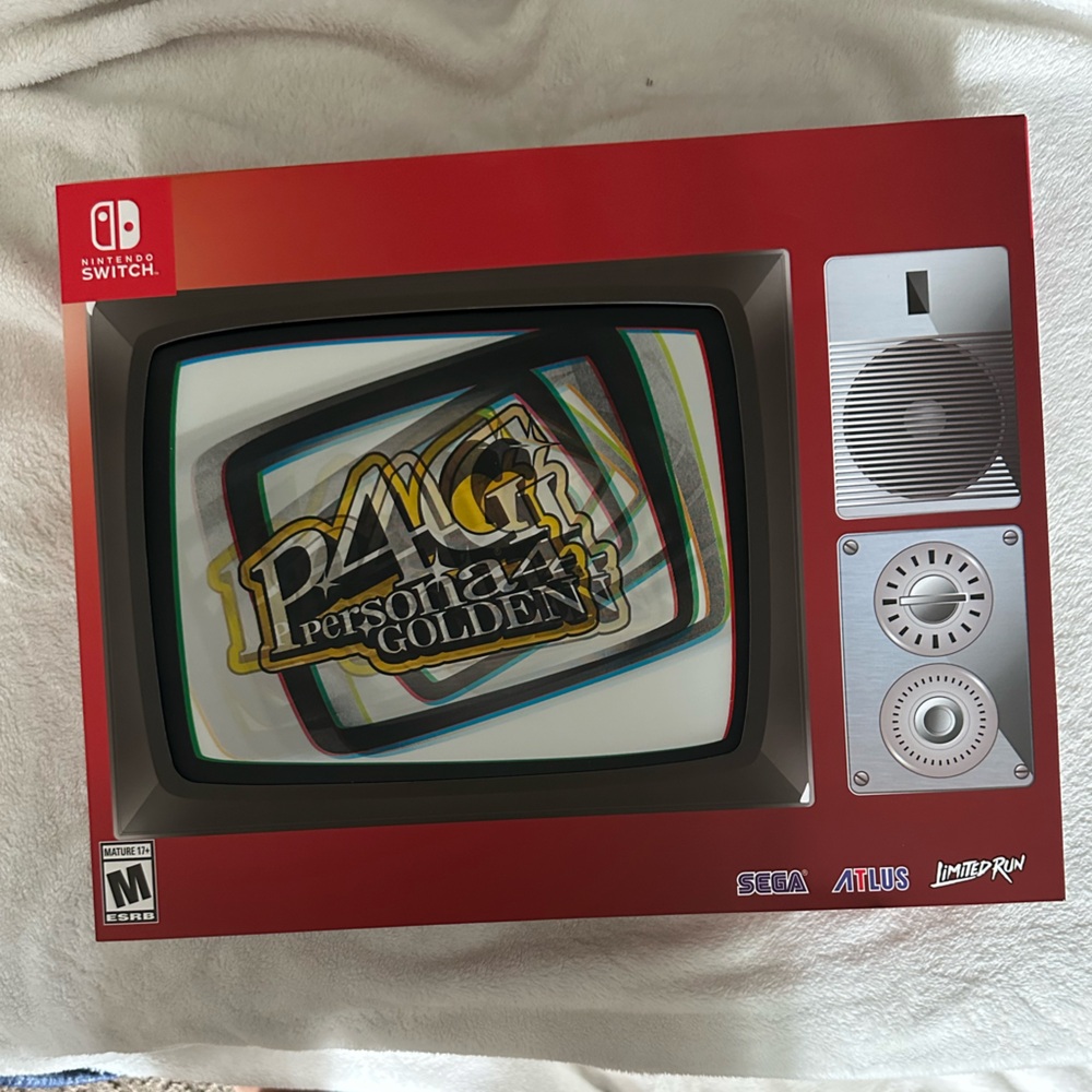 Persona 4 Golden Nintendo Switch Game NIB